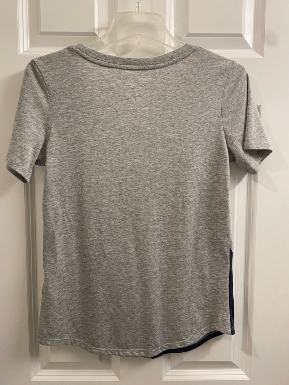 Women's Nike WVU T Shirt Medium Grey Black Blue West Virginia Mountaineers - Picture 3 of 8